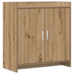 vidaXL Servírovacia skriňa Dub artisan 72 x 36 x 80 cm