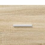 vidaXL Servírovacia skriňa Dub sonoma 75 x 33 x 80 cm Kompozitné drevo – Obrázok 6