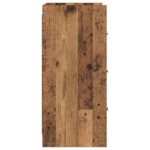 vidaXL Servírovacia skriňa Staré drevo 75 x 33 x 80 cm – Obrázok 5