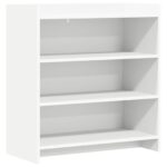 vidaXL Servírovacia skriňa Biela 75 x 36 x 80 cm Kompozitné drevo