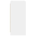 vidaXL Servírovacia skriňa Biela 75 x 36 x 80 cm Kompozitné drevo – Obrázok 4