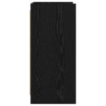 vidaXL Servírovacia skriňa Čierny dub 75 x 36 x 80 cm Kompozitné drevo – Obrázok 4