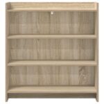 vidaXL Servírovacia skriňa Dub sonoma 75 x 36 x 80 cm Kompozitné drevo – Obrázok 3