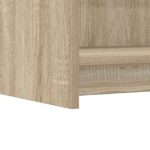 vidaXL Servírovacia skriňa Dub sonoma 75 x 36 x 80 cm Kompozitné drevo – Obrázok 5