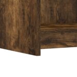 vidaXL Servírovacia skriňa Dymový dub 75 x 36 x 80 cm Kompozitné drevo – Obrázok 5