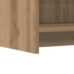 vidaXL Servírovacia skriňa Dub artisan 75 x 36 x 80 cm – Obrázok 5