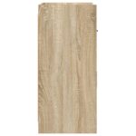 vidaXL Servírovacia skriňa Dub sonoma 75 x 36 x 80 cm Kompozitné drevo – Obrázok 5