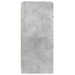 vidaXL Servírovacia skriňa Betónovo sivá 75 x 36 x 80 cm – Obrázok 5