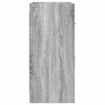 vidaXL Servírovacia skriňa Sivý Sonoma 75 x 36 x 80 cm – Obrázok 5