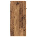 vidaXL Servírovacia skriňa Staré drevo 75 x 36 x 80 cm – Obrázok 5