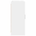 vidaXL Servírovacia skriňa Biela 98,5 x 33 x 80 cm Kompozitné drevo – Obrázok 5