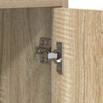 vidaXL Servírovacia skriňa Dub sonoma 98,5 x 33 x 80 cm – Obrázok 8