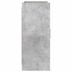 vidaXL Servírovacia skriňa Betónovo sivá 98,5 x 33 x 80 cm – Obrázok 5