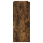 vidaXL Servírovacia skriňa Dymový dub 98,5 x 33 x 80 cm – Obrázok 5