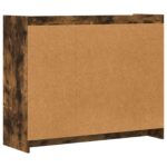 vidaXL Servírovacia skriňa Dymový dub 98,5 x 33 x 80 cm – Obrázok 6