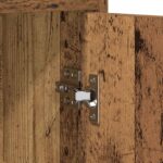 vidaXL Servírovacia skriňa Staré drevo 98,5 x 33 x 80 cm – Obrázok 8