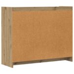 vidaXL Servírovacia skriňa Dub artisan 98,5 x 33 x 80 cm – Obrázok 6