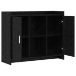vidaXL Servírovacia skriňa 98,5 x 33 x 80 cm PB – Obrázok 3