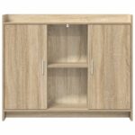 vidaXL Servírovacia skriňa 98,5 x 33 x 80 cm PB – Obrázok 4
