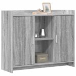 vidaXL Servírovacia skriňa 98,5 x 33 x 80 cm PB – Obrázok 2