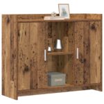 vidaXL Servírovacia skriňa 98,5 x 33 x 80 cm PB – Obrázok 2