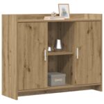 vidaXL Servírovacia skriňa 98,5 x 33 x 80 cm PB – Obrázok 2