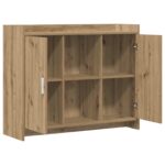 vidaXL Servírovacia skriňa 98,5 x 33 x 80 cm PB – Obrázok 3