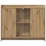 vidaXL Servírovacia skriňa 98,5 x 33 x 80 cm PB – Obrázok 4