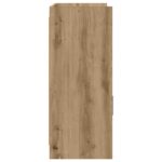 vidaXL Servírovacia skriňa Dub artisan 98,5 x 33 x 80 cm – Obrázok 5
