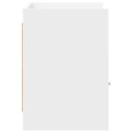 vidaXL TV skrinka 71,5 x 33 x 47 cm Biela Kompozitné drevo – Obrázok 5