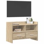 vidaXL TV skrinka 71,5 x 33 x 47 cm Dub sonoma Kompozitné drevo – Obrázok 2