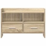 vidaXL TV skrinka 71,5 x 33 x 47 cm Dub sonoma Kompozitné drevo – Obrázok 4