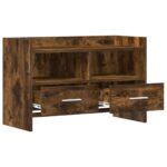 vidaXL TV skrinka 71,5 x 33 x 47 cm Dymový dub Kompozitné drevo – Obrázok 3