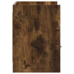 vidaXL TV skrinka 71,5 x 33 x 47 cm Dymový dub Kompozitné drevo – Obrázok 5