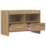 vidaXL TV skrinka 71,5 x 33 x 47 cm Dub artisan Kompozitné drevo – Obrázok 3