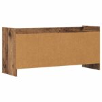 vidaXL TV skrinka 100 x 33 x 47 cm Staré drevo Kompozitné drevo – Obrázok 5