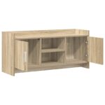 vidaXL TV skrinka 102 x 33 x 47 cm Dub sonoma Kompozitné drevo – Obrázok 3
