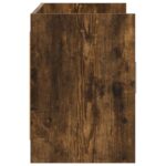 vidaXL TV skrinka 102 x 33 x 47 cm Dymový dub Kompozitné drevo – Obrázok 5