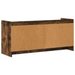 vidaXL TV skrinka 102 x 33 x 47 cm Dymový dub Kompozitné drevo – Obrázok 6
