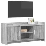 vidaXL TV skrinka 102 x 33 x 47 cm Sivý Sonoma Kompozitné drevo – Obrázok 2