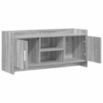 vidaXL TV skrinka 102 x 33 x 47 cm Sivý Sonoma Kompozitné drevo – Obrázok 3