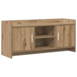 vidaXL TV skrinka 102 x 33 x 47 cm Dub artisan Kompozitné drevo