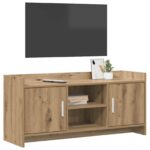 vidaXL TV skrinka 102 x 33 x 47 cm Dub artisan Kompozitné drevo – Obrázok 2