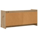 vidaXL TV skrinka 102 x 33 x 47 cm Dub artisan Kompozitné drevo – Obrázok 6