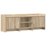 vidaXL TV skrinka 130 x 33 x 47 cm Dub sonoma Kompozitné drevo