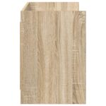 vidaXL TV skrinka 130 x 33 x 47 cm Dub sonoma Kompozitné drevo – Obrázok 5