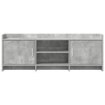 vidaXL TV skrinka 130 x 33 x 47 cm Betónovo sivá Kompozitné drevo – Obrázok 4