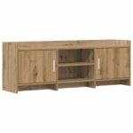 vidaXL TV skrinka 130 x 33 x 47 cm Dub artisan Kompozitné drevo