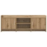 vidaXL TV skrinka 130 x 33 x 47 cm Dub artisan Kompozitné drevo – Obrázok 4