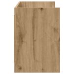 vidaXL TV skrinka 130 x 33 x 47 cm Dub artisan Kompozitné drevo – Obrázok 5
